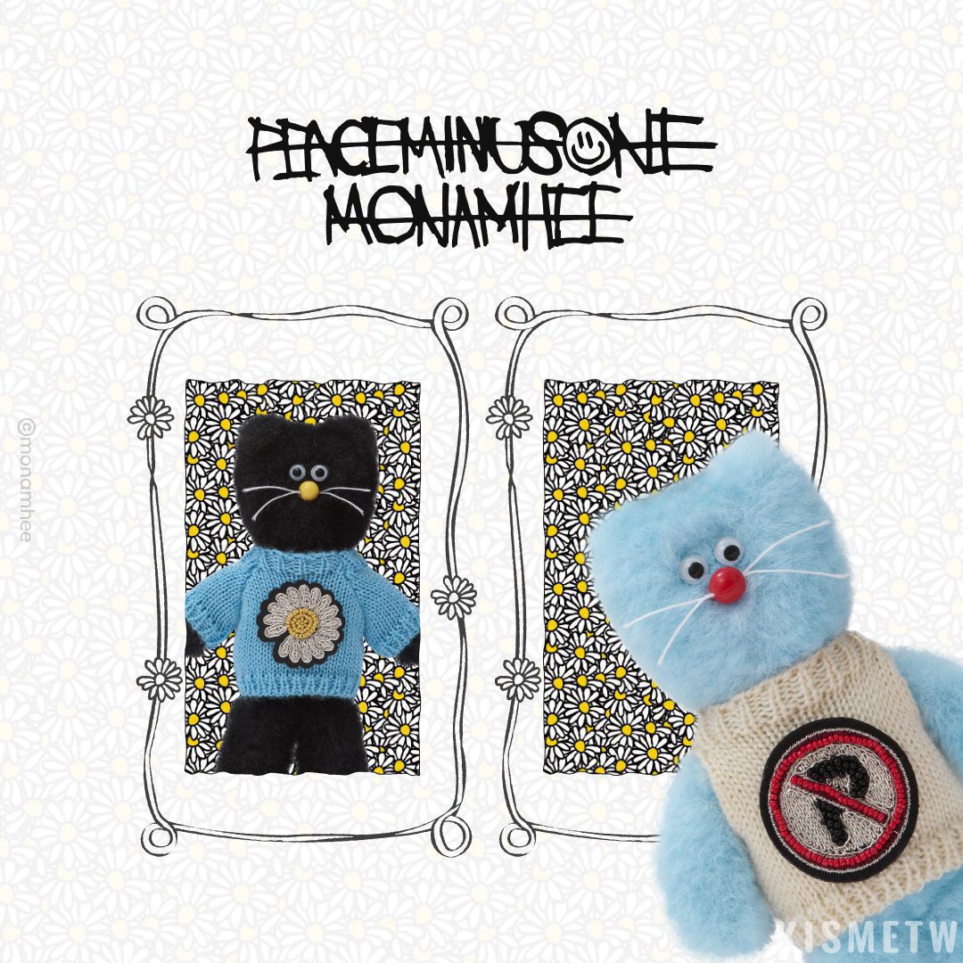G DRAGON與LINE FRIENDS攜手！日本初登場「PEACEMINUSONE X MONAMHEE」快閃店限定商品開賣 1