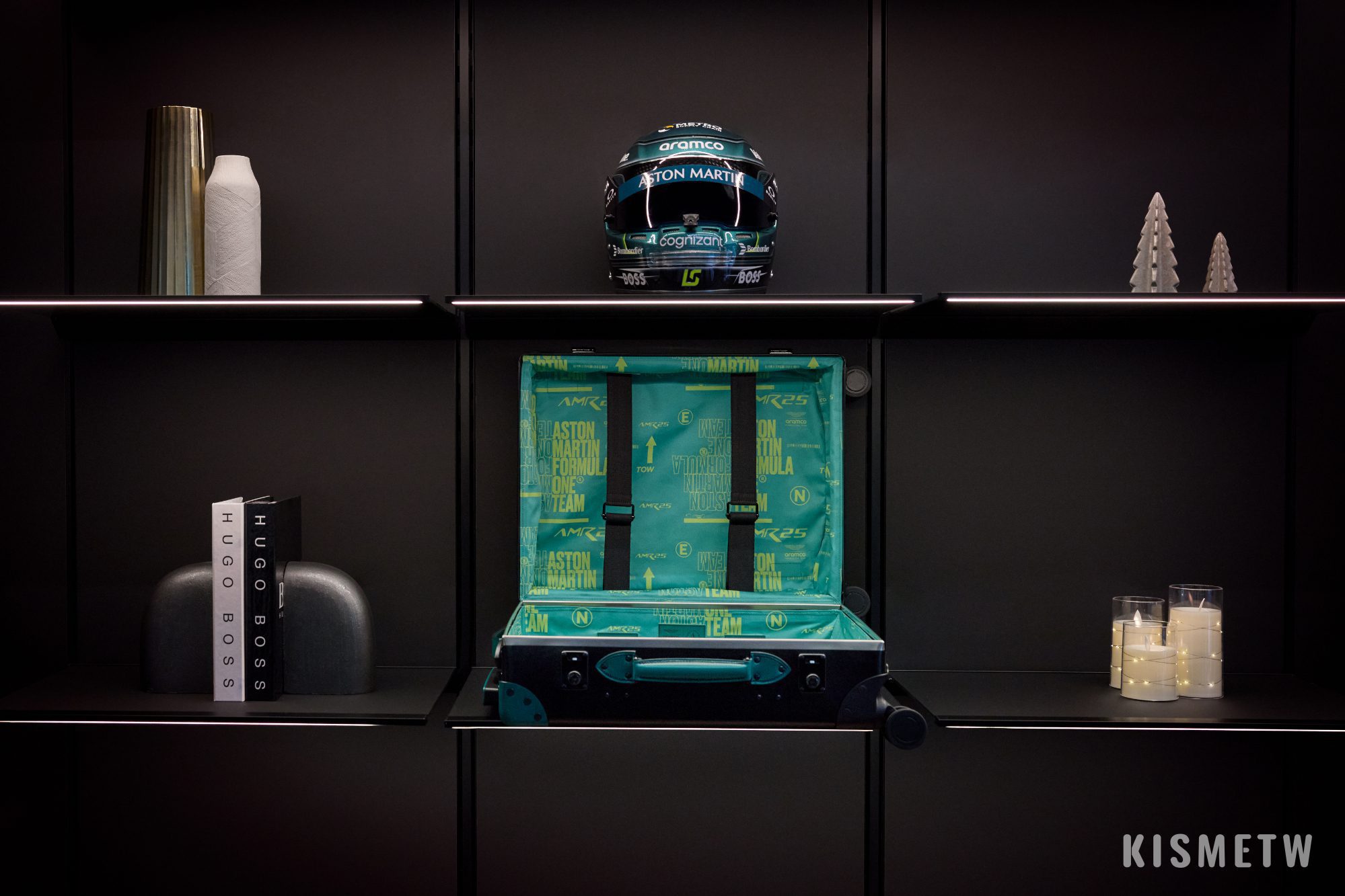 GLOBE TROTTER x ASTON MARTIN ARAMCO FORMULA ONE®限量聯名款行李箱登場！全球限量50台，2025年2月26日發售1