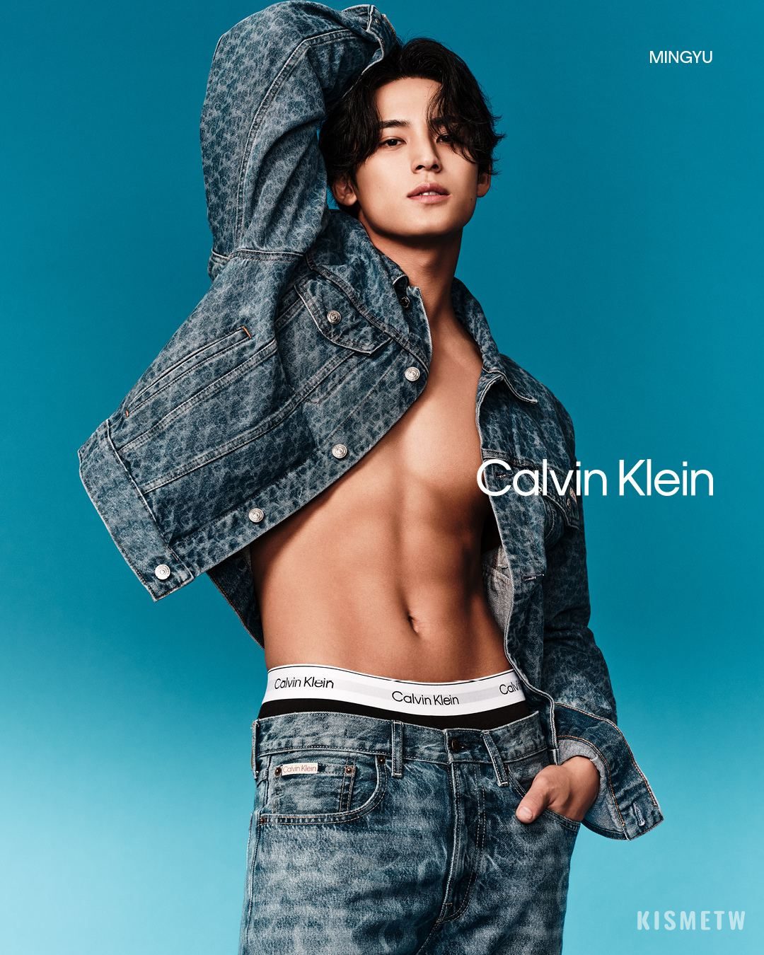 SEVENTEEN 成員珉奎率性演繹 2025 年 Calvin Klein 丹寧系列1