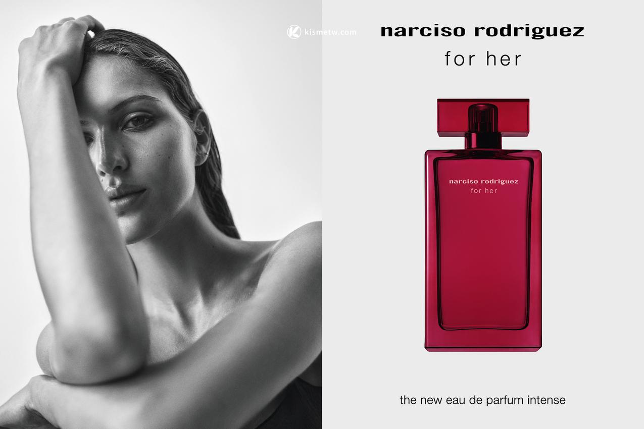 Angelina Kendall演繹Narciso Rodriguez《for her Eau de Parfum Intense》全新形象廣告1