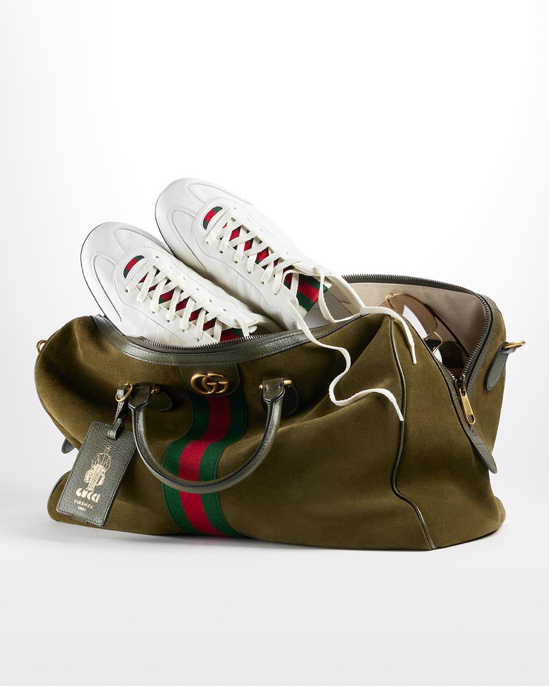 Gucci Shift運動鞋正式登場｜輕盈結構詮釋Web織帶時尚語彙