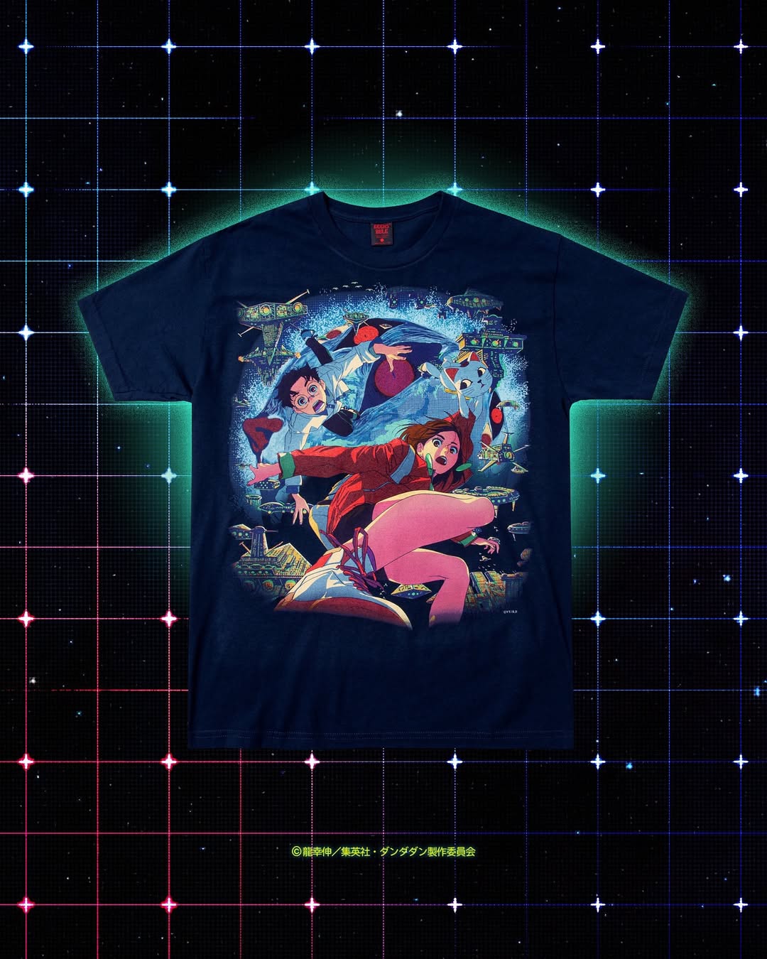 GEEKS RULE 推出《DANDADAN》聯名T恤｜15 色絲網印刷 DOVER STREET MARKET GINZA 限定登場4