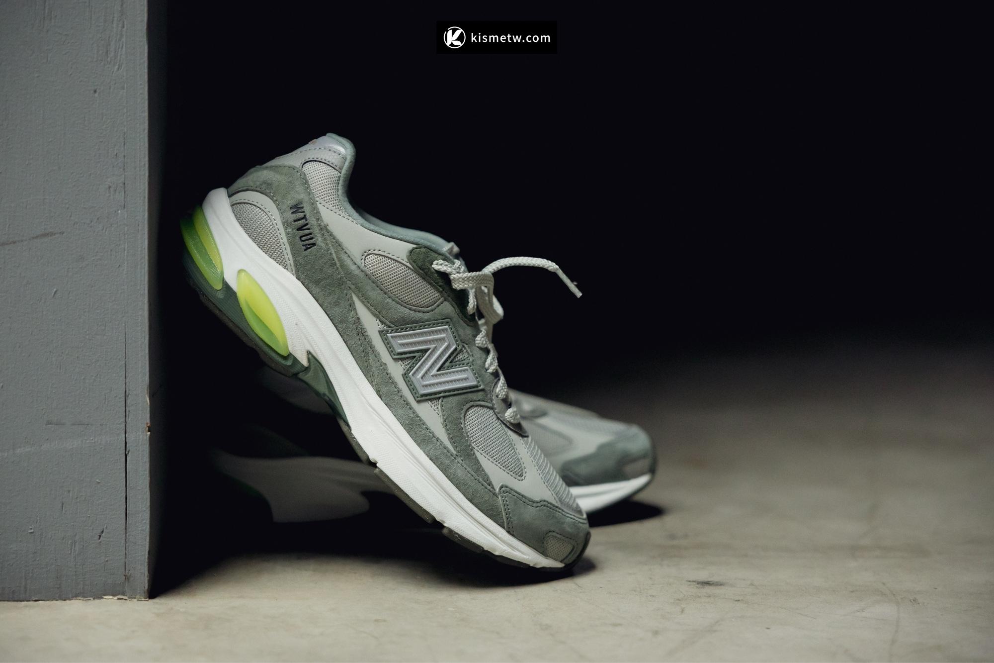 New Balance × WTAPS 聯名鞋款 2010 登場｜灰色基調搭配螢光綠細節演繹機能美學1