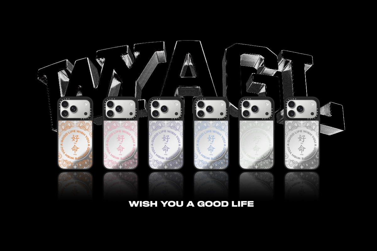 周湯豪再掀千禧潮流！CASETiFY × WISH YOU A GOOD LIFE「鏡面變形蟲」系列登場｜金屬光感時尚幸運物全面進化 (2)