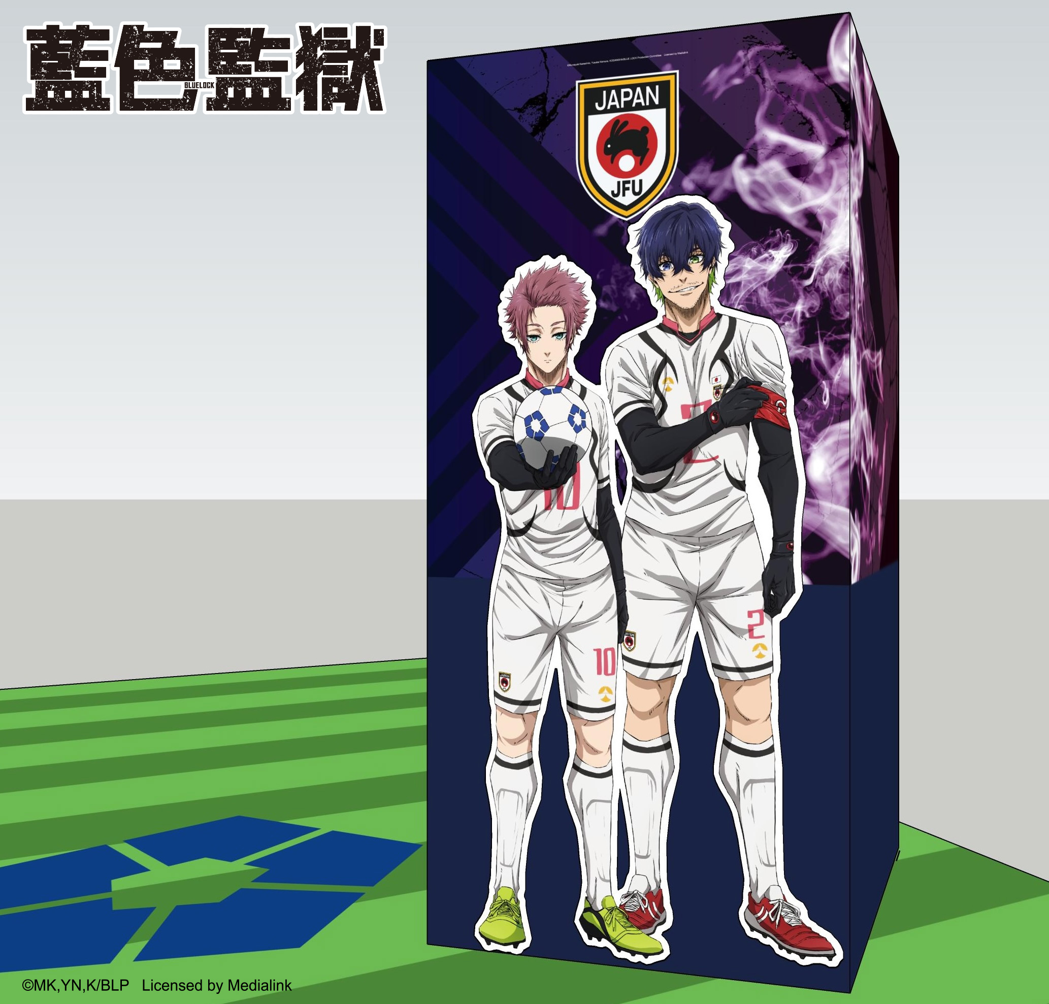 沉浸最狂足球選拔現場！《藍色監獄》高雄夢時代快閃店1024開幕 六大熱血打卡點全面解鎖 (11)