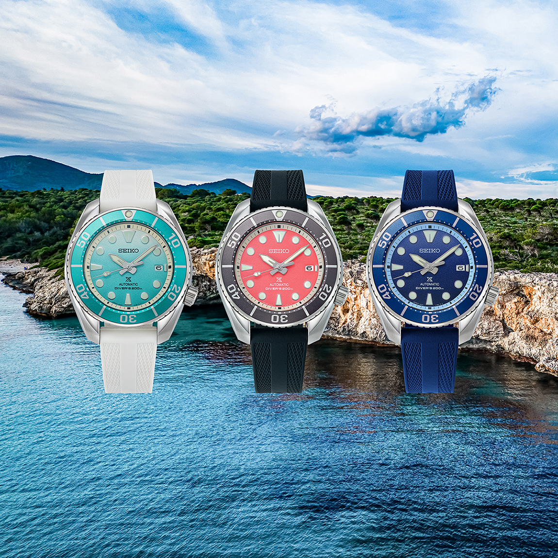 潛入奇景色界｜Seiko Prospex「自然奇景」亞洲限定系列 以綠潮、粉湖與藍焰凝結大自然的壯麗時光 4