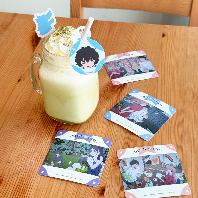 踏入魔法日常的奇幻餐桌｜《WITCH WATCH 魔女守護者》聯手FANFANS CAFE期間限定登場 7