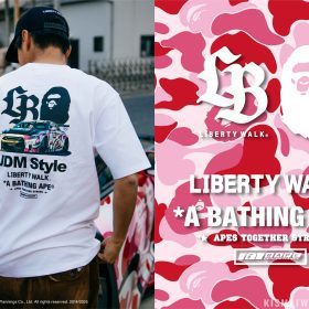 A BATHING APE® x LIBERTY WALK再掀話題 東京改裝車展2025限定聯名發表