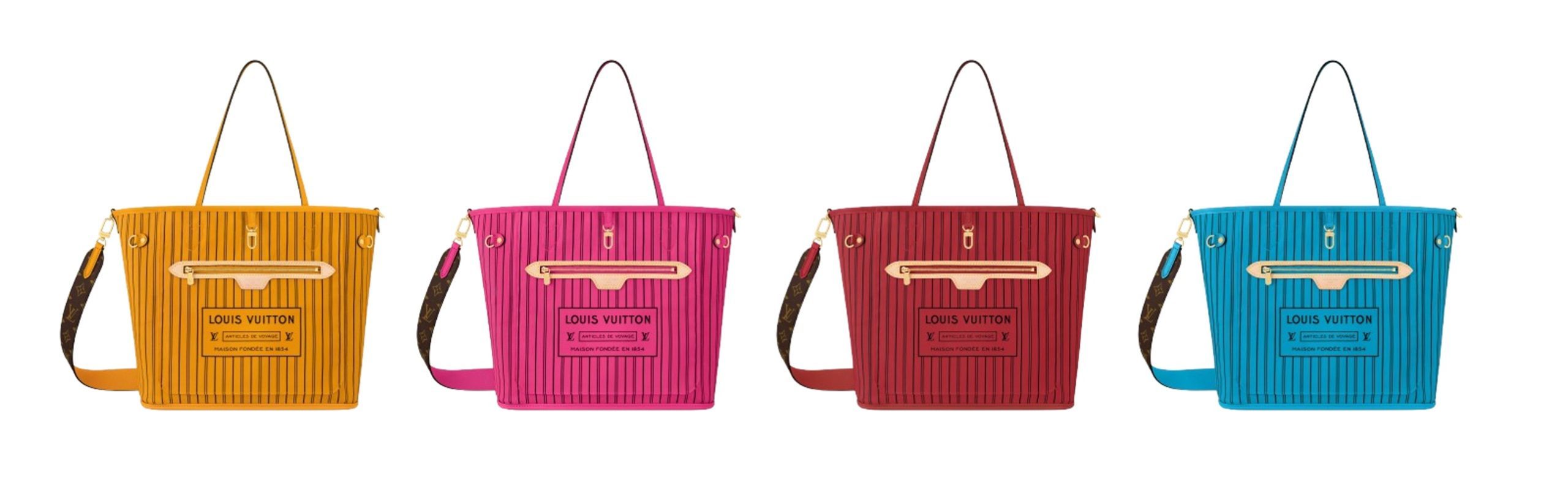 Louis Vuitton「Neverfull Inside Out MM」全新時尚包款展現永恆魅力上市1 scaled