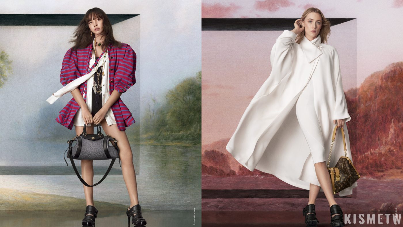【Louis Vuitton】2025春夏廣告揭示現代魅力：BLACKPINK Lisa與Saoirse Ronan的非凡詮釋