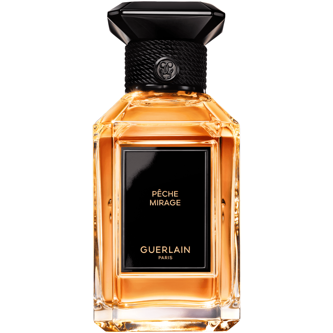 鮮潤多汁的桃子與溫暖柔和的皮革絕妙對比 Guerlain 推出新香 Peche Mirage 15 鮮潤多汁的桃子與溫暖柔和的皮革絕妙對比 Guerlain 推出新香 Peche Mirage 1