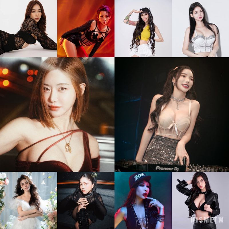 1眼睛要跟耳朵一起享受！10位頂級美女DJ全公開，音浪與魅力席捲全場