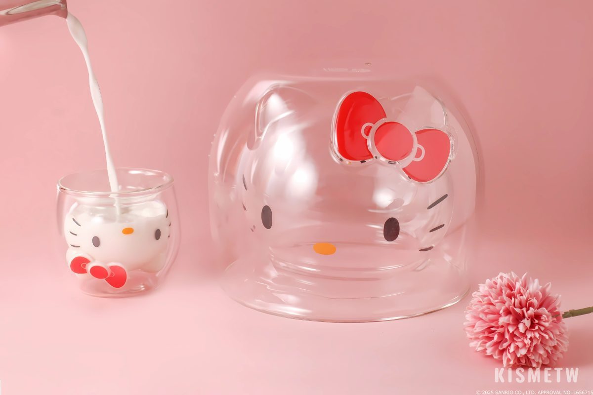 2杯子不夠碗公來湊？！GOODGLAS 超大版HELLO KITTY東京禮品展亮相
