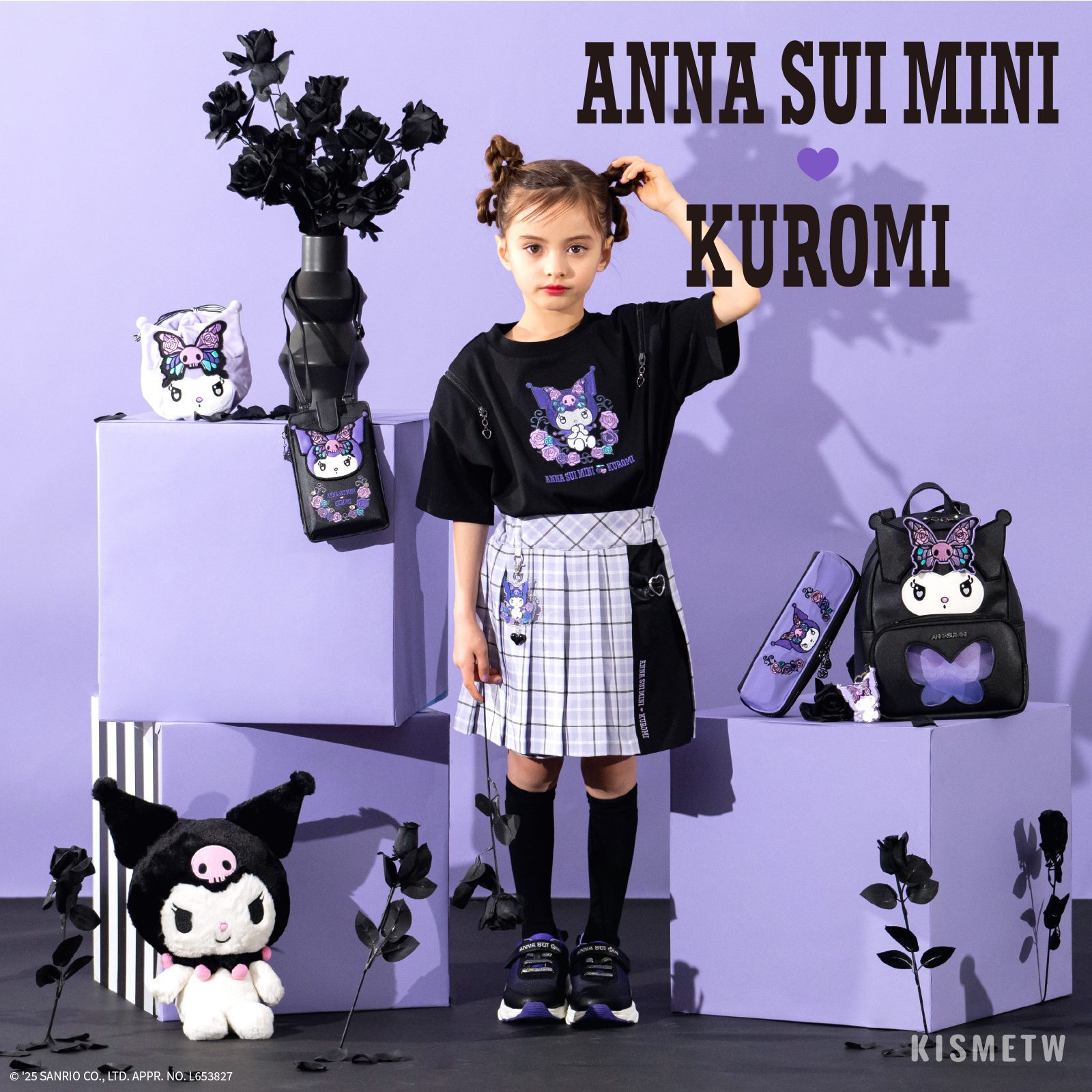 ANNA SUI mini x 酷洛米全新聯名系列限量登場！搶先看春季必備單品 1