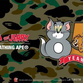 BAPE® × TOM AND JERRY 85周年限定聯名系列，全新潮流經典登場