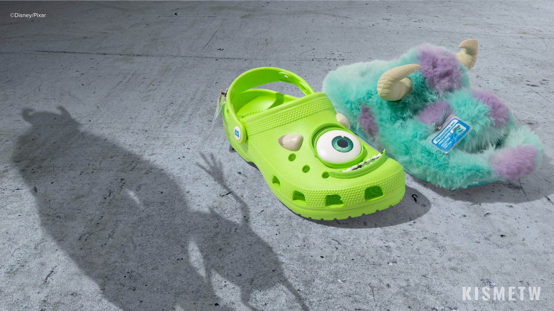 Crocs™ ×《怪獸電力公司》聯名系列登場！2025年2月19日發售，馬克與大眼仔設計鞋款限量上市 1