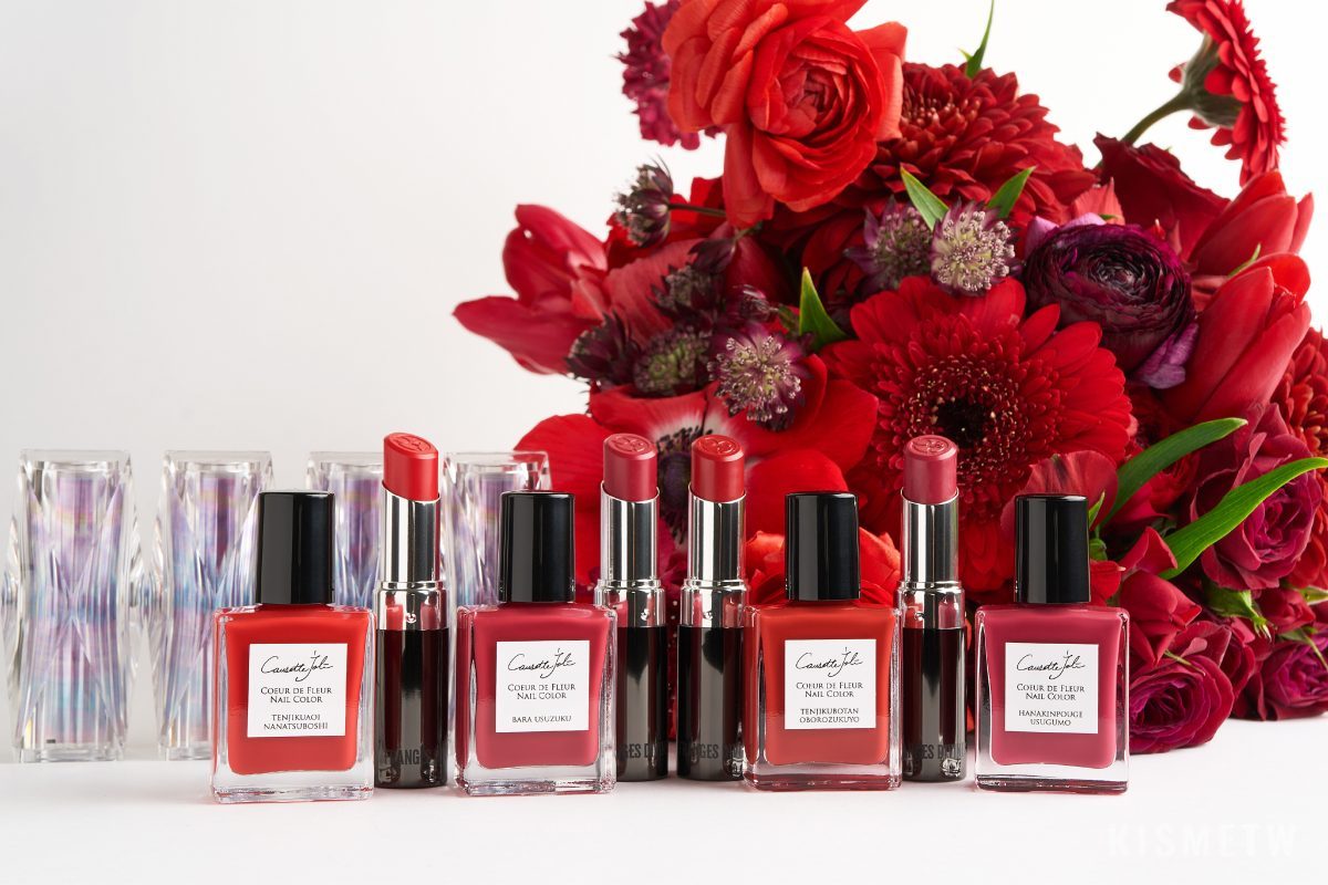 FRANGES DIVINES × Causette.Joli 聯名「紅 BENI」系列，法式紅唇與指彩同步發售1