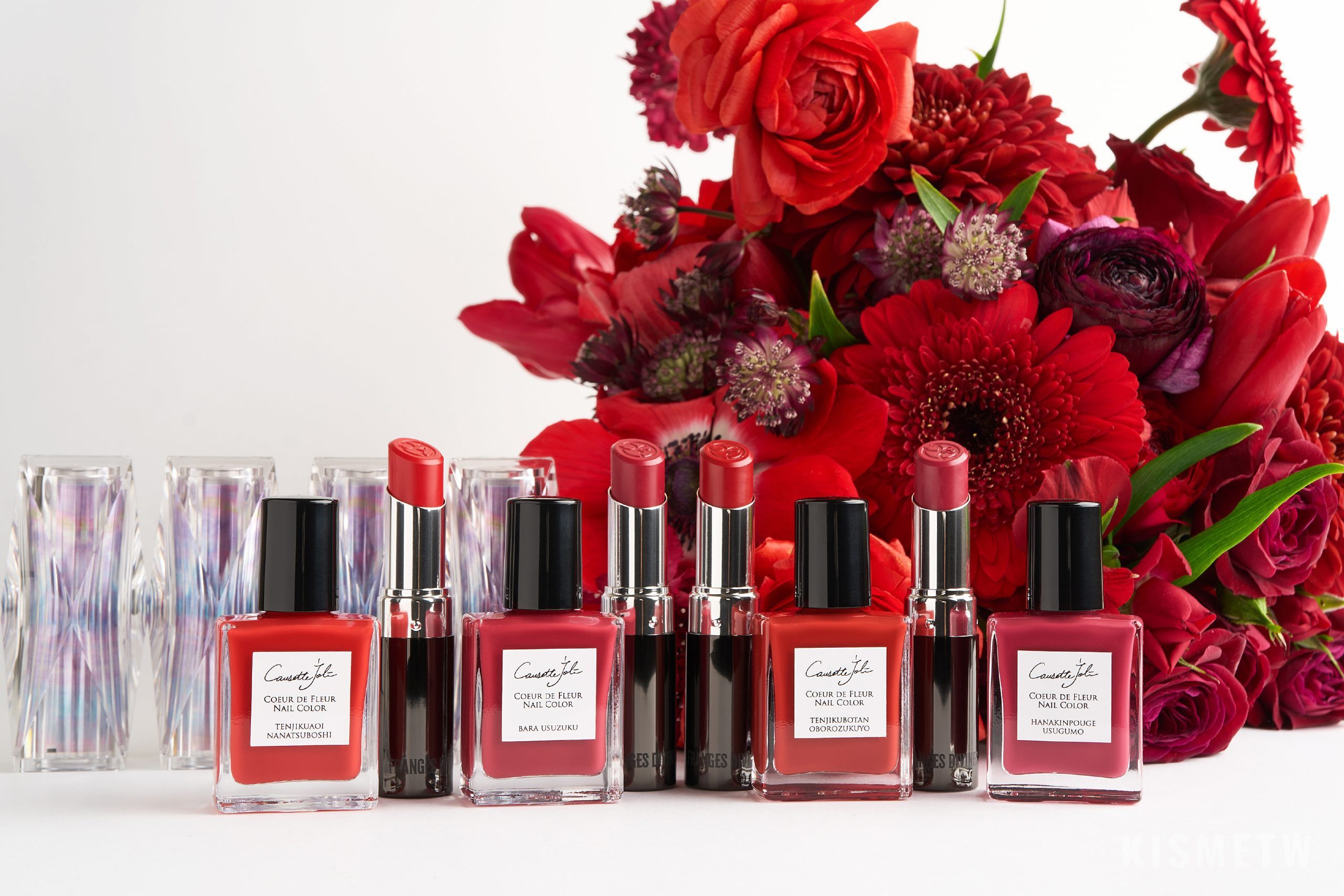 FRANGES DIVINES × Causette.Joli 聯名「紅 BENI」系列，法式紅唇與指彩同步發售1 scaled