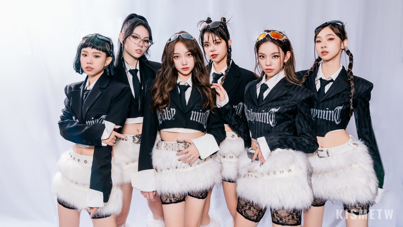 babyMINT宣傳照 2／左起：品妡、Vikky、栩栩、丞妘、粼粼、熙妍（照片提供：華研國際）