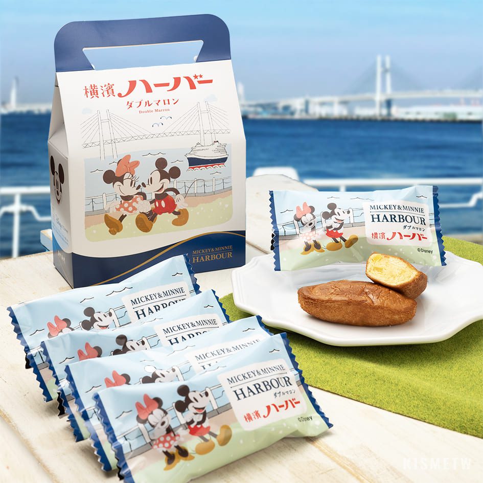 米奇與米妮橫濱碼頭甜蜜聯名｜期間限定橫濱碼頭雙重栗子蛋糕