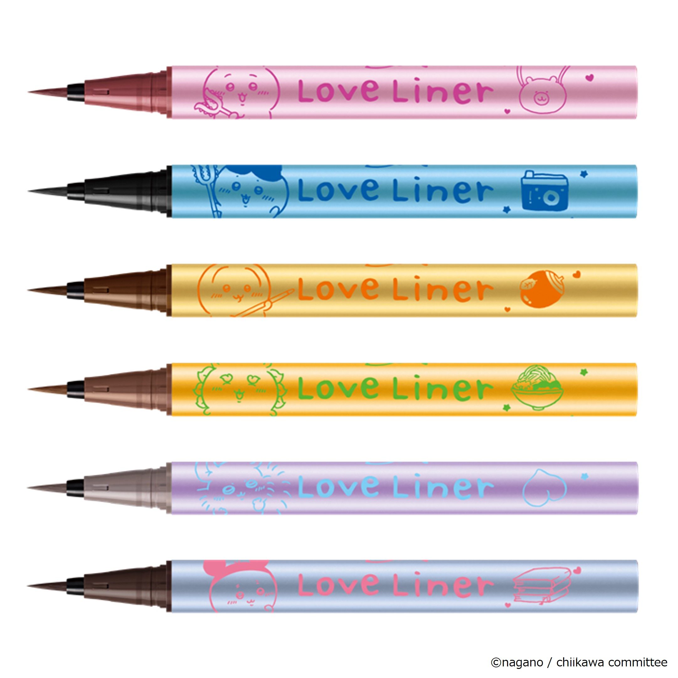 「Love Liner × 吉伊卡哇 Chikawa」限量眼線液！6款角色設計，2月下旬開賣2