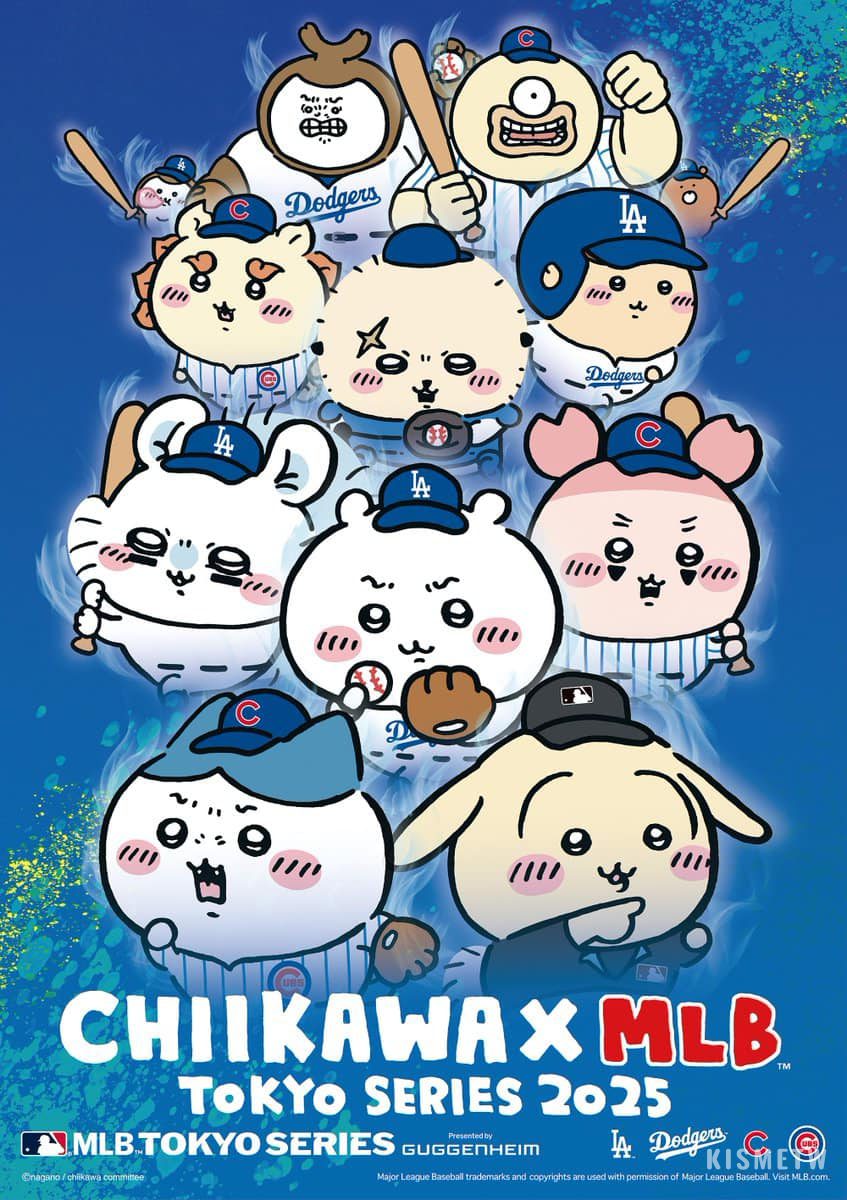 嗚拉呀哈！《吉伊卡哇》將攜手 MLB 展開夢幻聯乘2