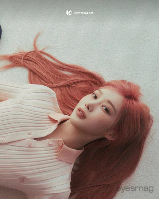 GISELLE詮釋粉紅首爾夏日｜Maison Kitsune 2025春夏系列形象大片亮相6