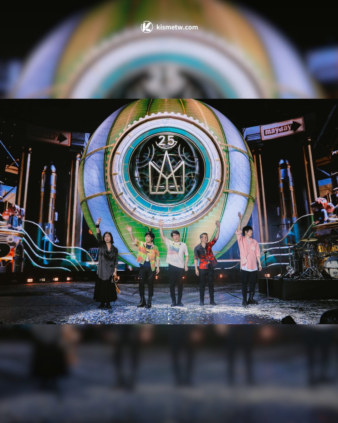 五月天大巨蛋 8 場回歸開唱 《回到那一天》雙主題最速換場再創演唱紀錄2