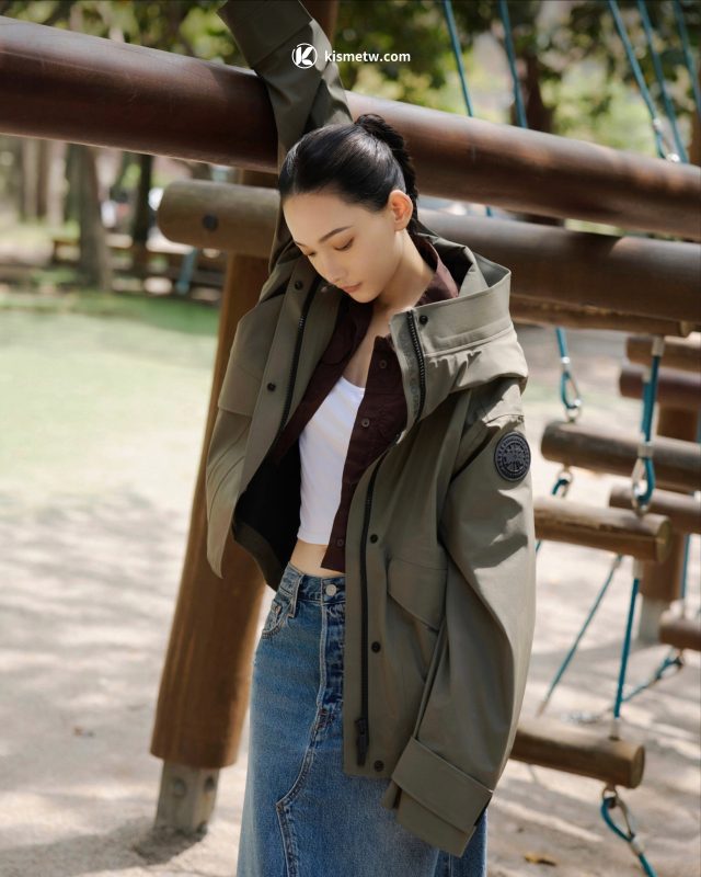 林映唯王碩瀚春夏街頭穿搭示範｜Canada Goose風雨衣打造高機能時髦日常5