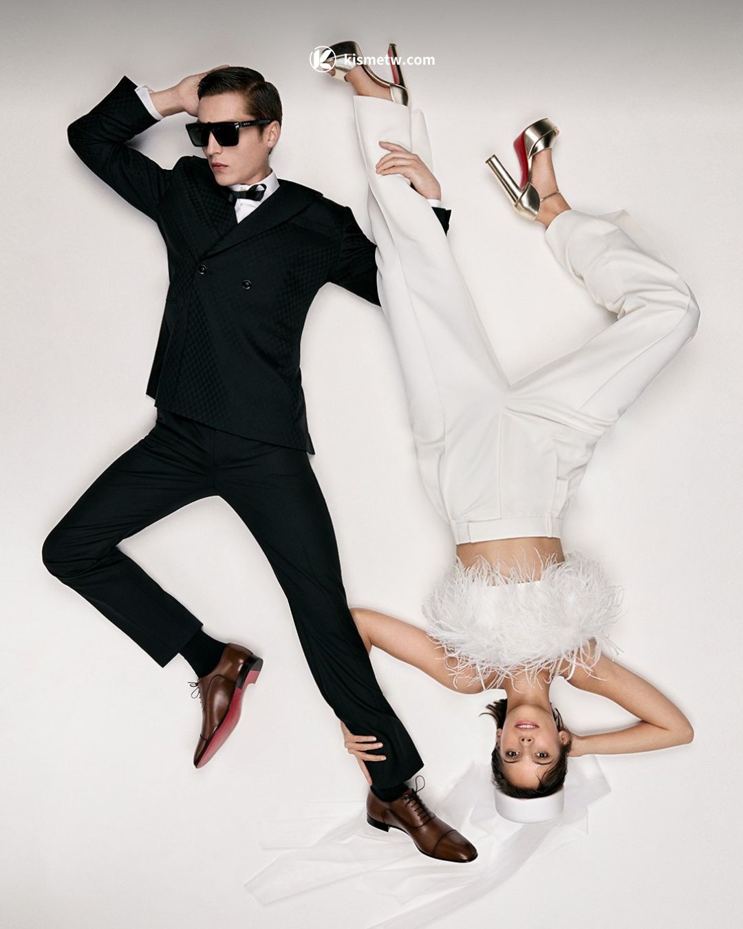 Christian Louboutin 紅底鞋演繹奢華婚戀 銀白色水晶設計成就專屬愛情記憶2