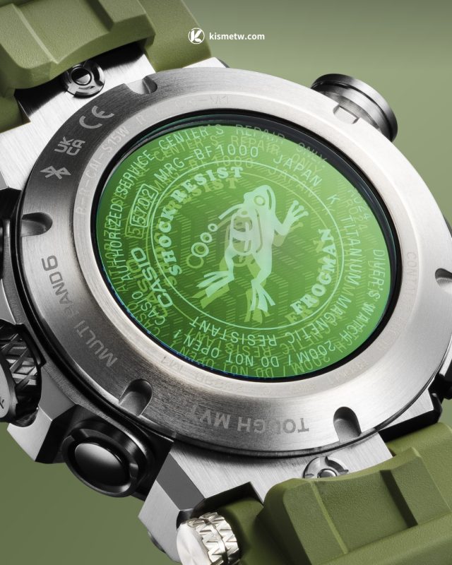 G SHOCK 全新蛙王 MRG BF1000RG 3A 致敬非洲巨蛙的極致製錶藝術3