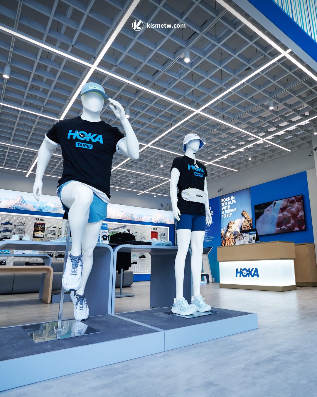 HOKA 插旗台北大巨蛋商圈｜遠東 Garden City 門市打造全台最大專業跑鞋聖地6