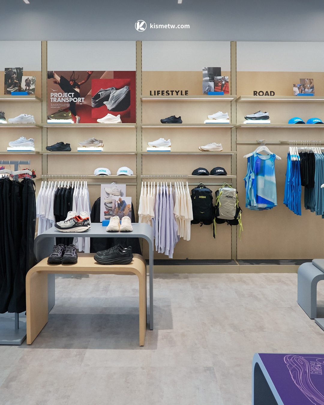 HOKA 插旗台北大巨蛋商圈｜遠東 Garden City 門市打造全台最大專業跑鞋聖地7