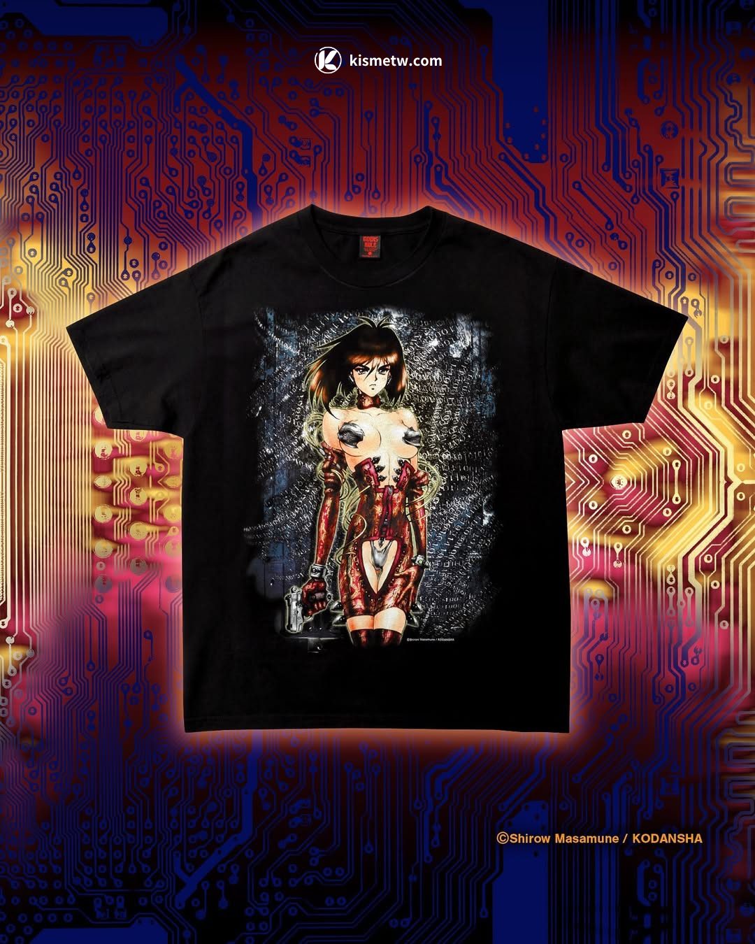 跨世代科幻經典全景再現 GEEKS RULE × 士郎正宗最新聯名服飾登場3