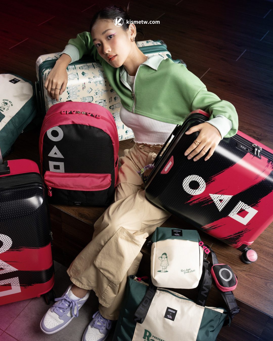 American Tourister x《魷魚遊戲》聯名系列 解鎖風格密碼開啟極限風格新旅程5