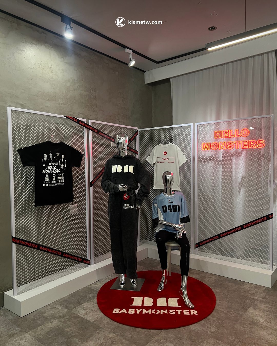 BABYMONSTER 台北首設快閃店 引爆中山站商圈排隊熱潮8