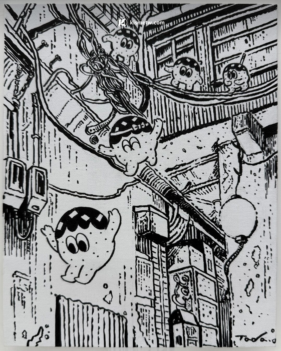 以畫筆打開原創角色的異想世界 多田幸弘個展《線 • Line • 선》限時登場6