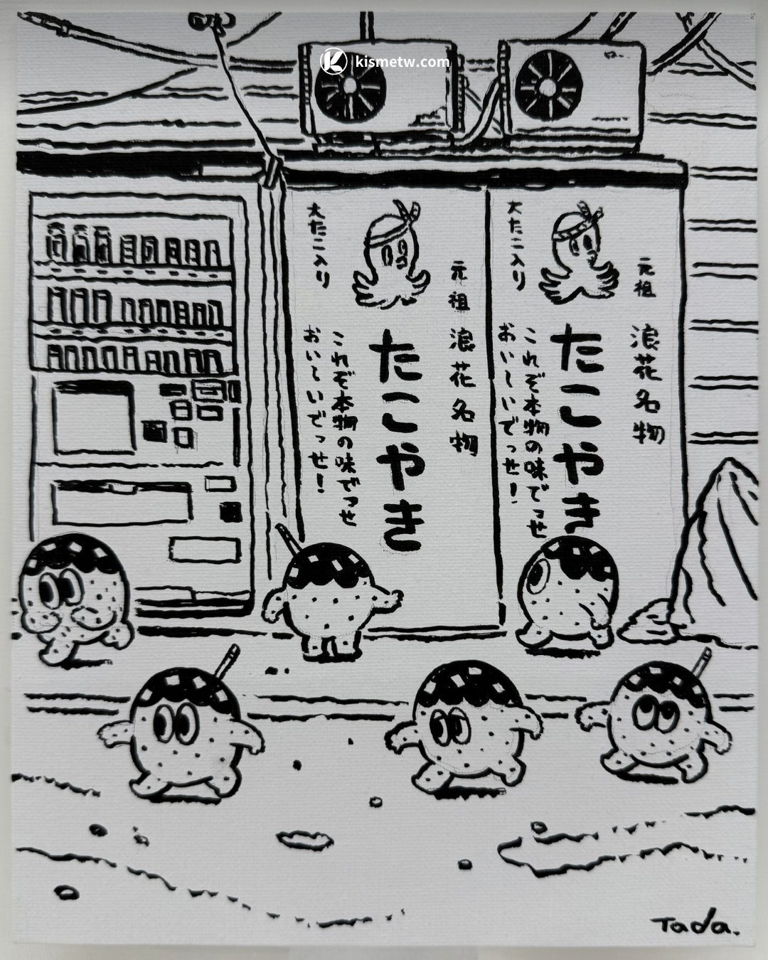 以畫筆打開原創角色的異想世界 多田幸弘個展《線 • Line • 선》限時登場8