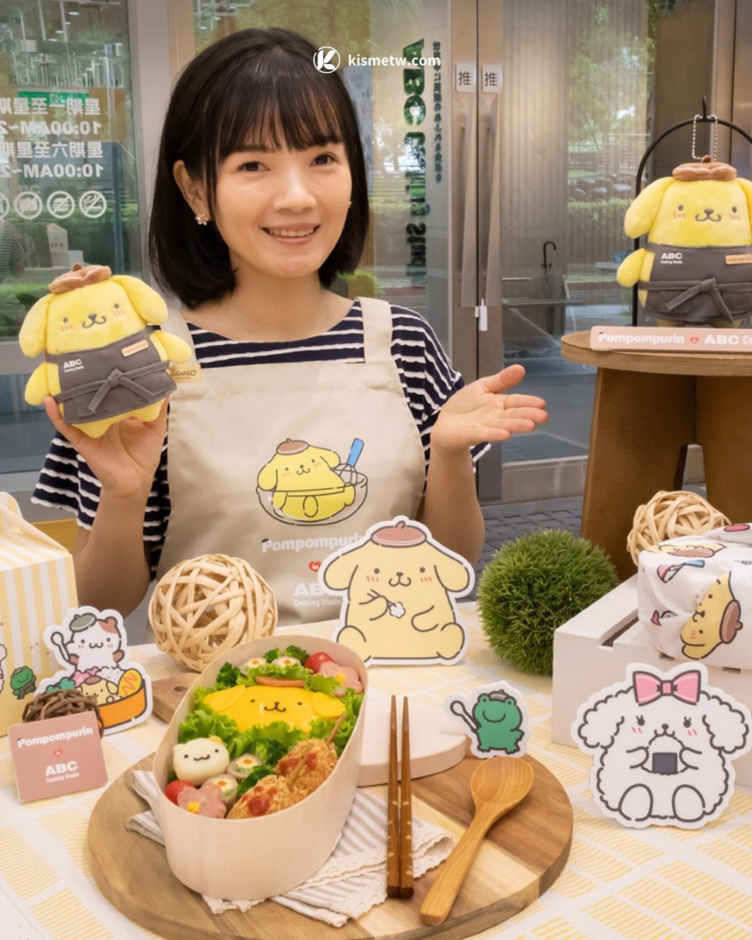 布丁狗療癒便當課登台，ABC Cooking今夏限定日式聯名手作體驗 (2)