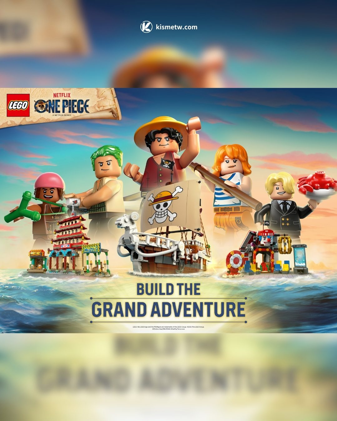樂高®全新《ONE PIECE》系列登場 重現真人版經典場景拼出專屬航海冒險3