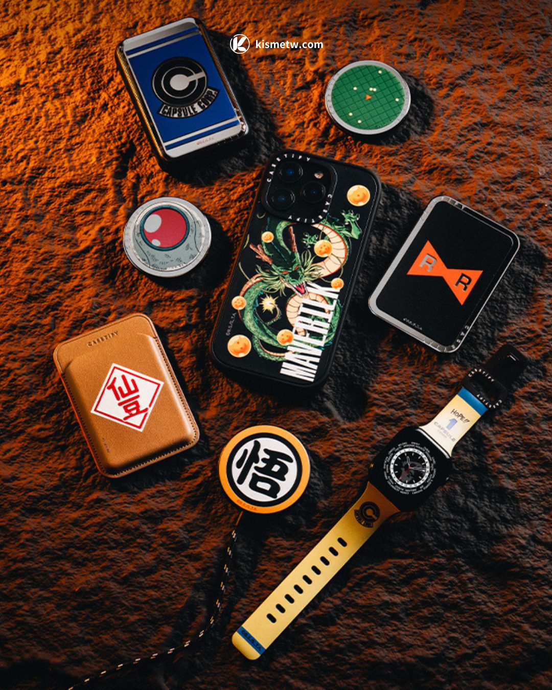 熱血經典再燃！七龍珠Z x CASETiFY 聯名釋出賽亞風格限量配件9