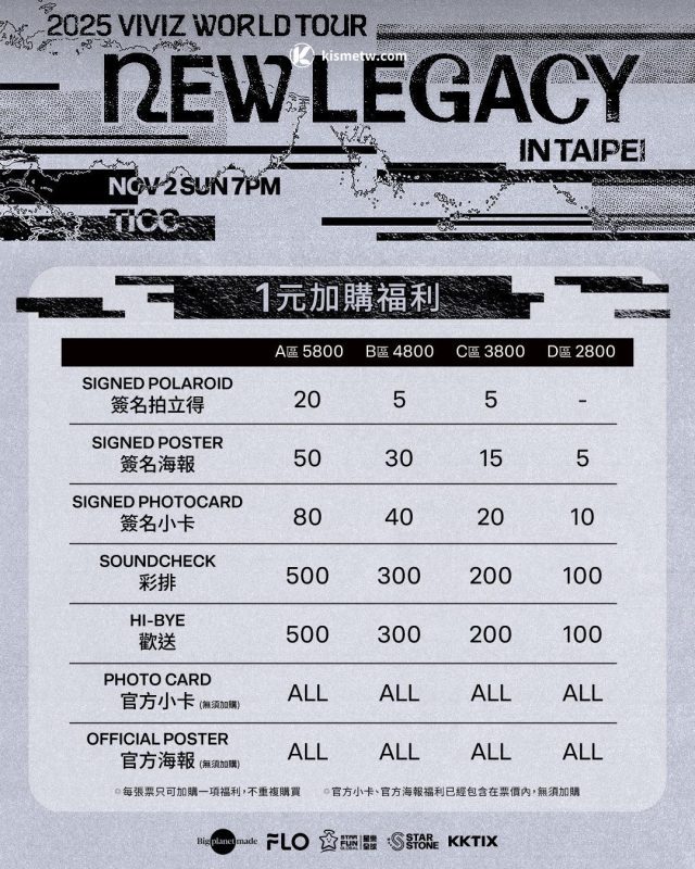 VIVIZ 台北演唱會情報公開｜EUNHA、SINB、UMJI 三位成員合體與 SOLO 雙軌演出3