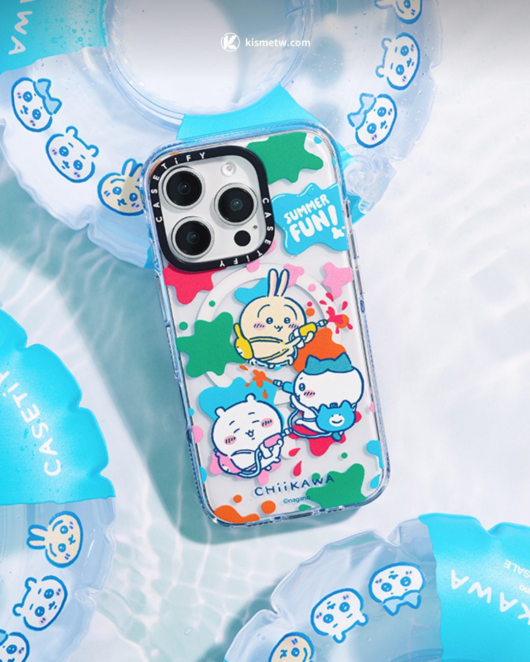 吉伊卡哇 x CASETiFY 全新聯名系列登場 超萌泳池派對週邊掀起收藏熱潮3