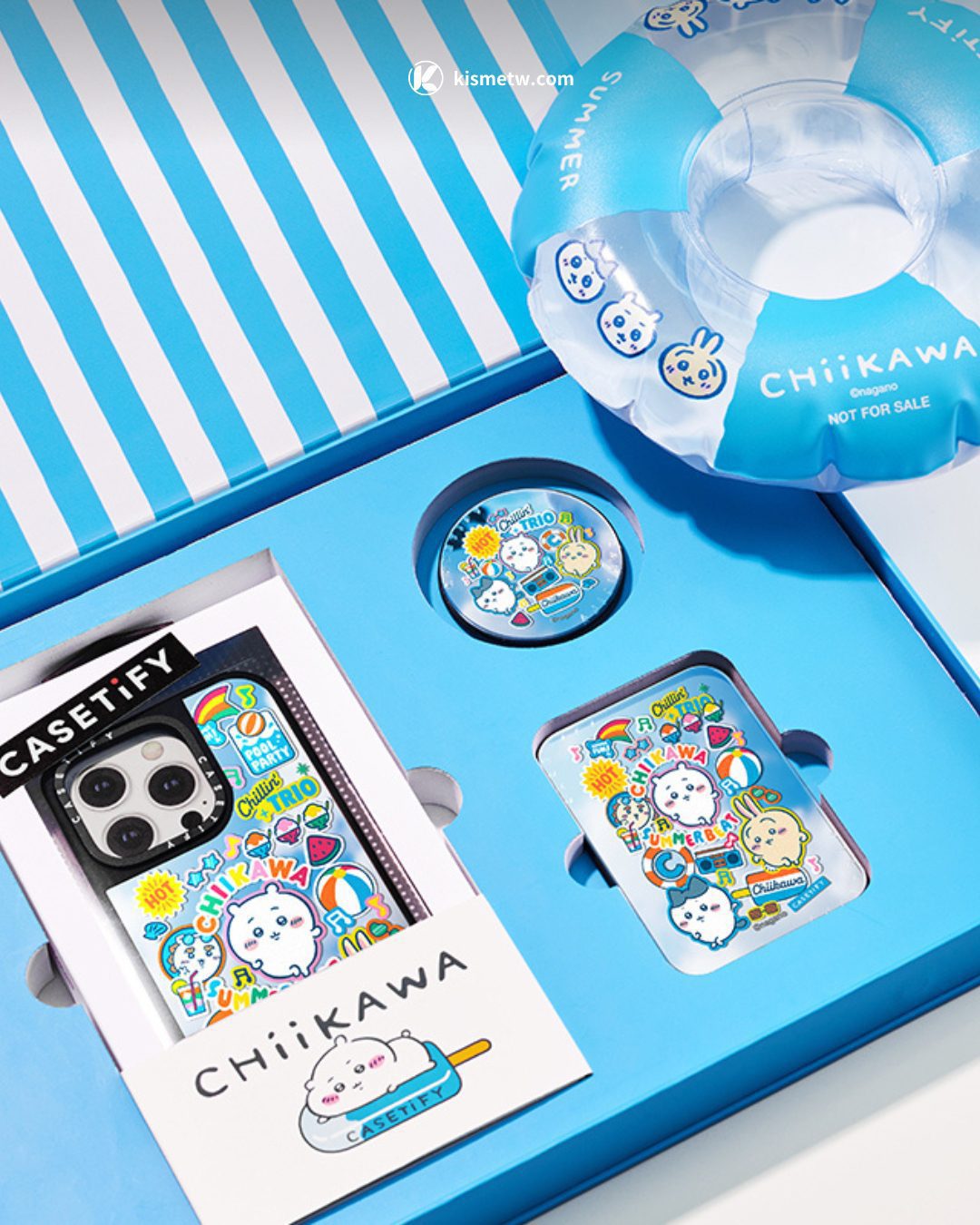 吉伊卡哇 x CASETiFY 全新聯名系列登場 超萌泳池派對週邊掀起收藏熱潮7