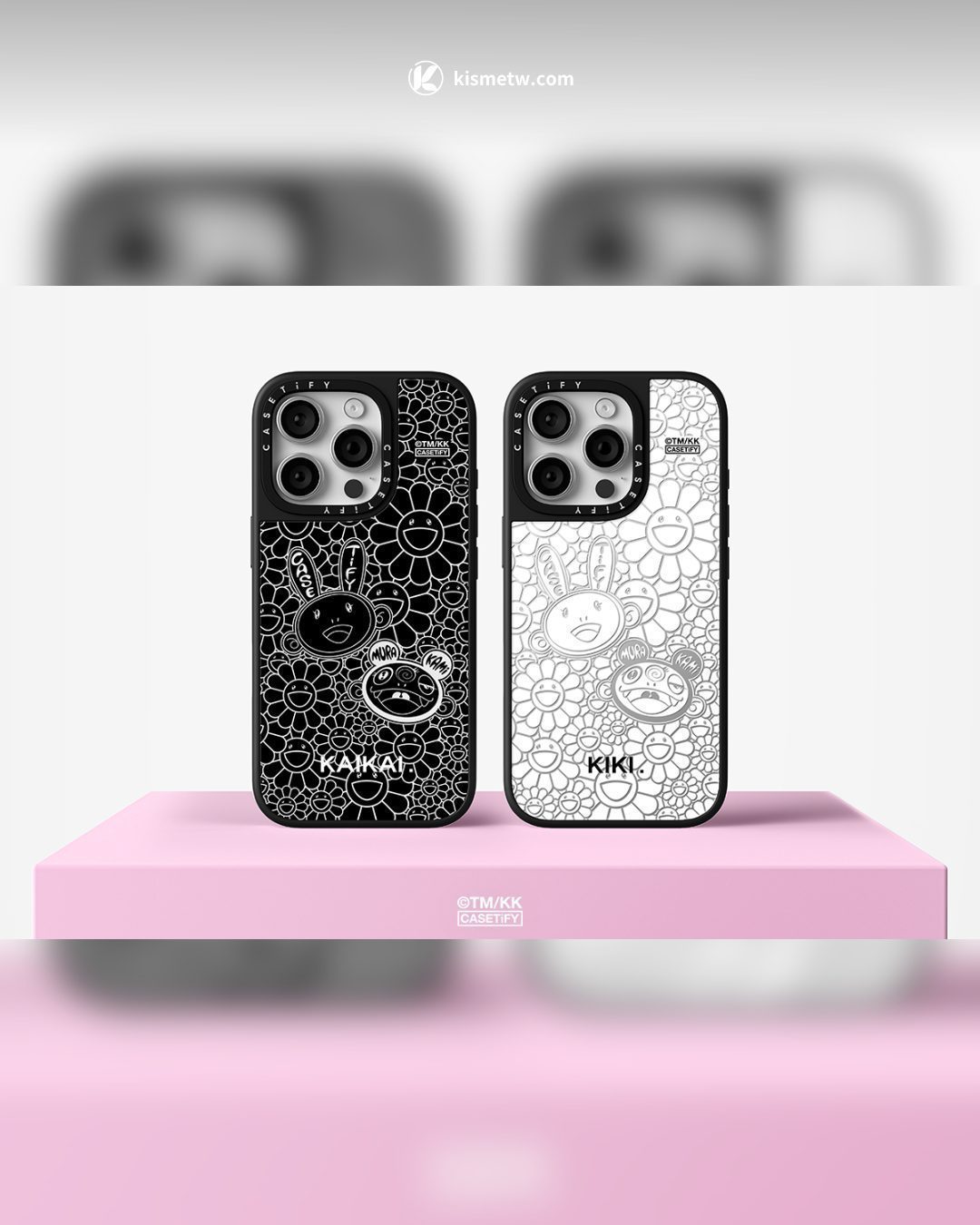 村上隆攜手 CASETiFY 推出 KAIKAI AND KIKI 聯名系列｜藝術潮流全新進化4