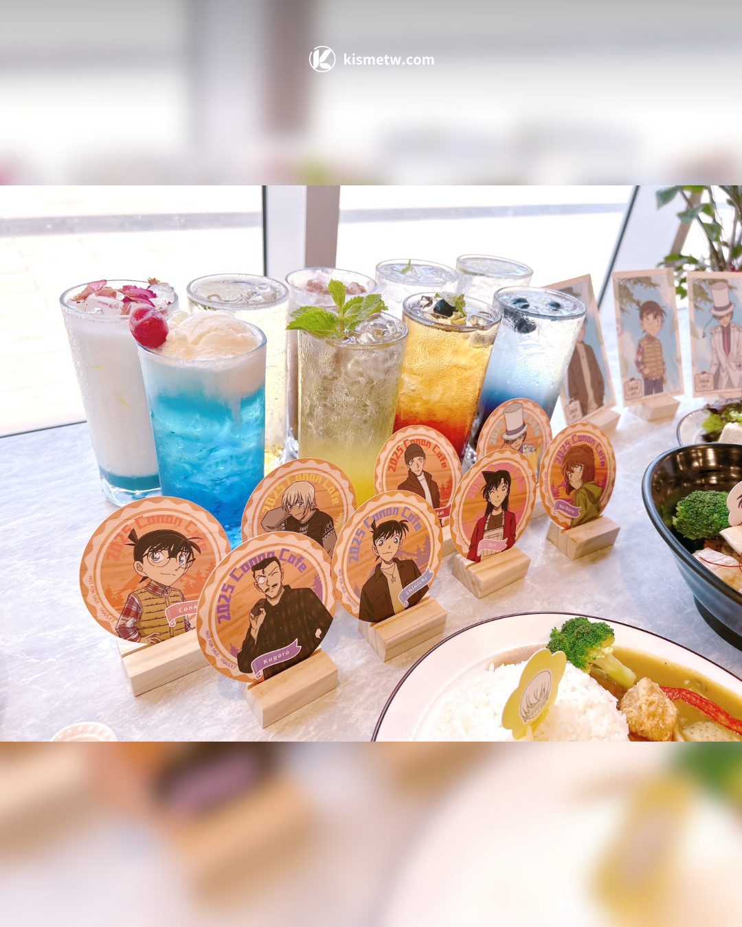 柯南粉絲搶先看！全新主題 Cafe 登場台北高雄露營風蔬食結合電影限定特典3