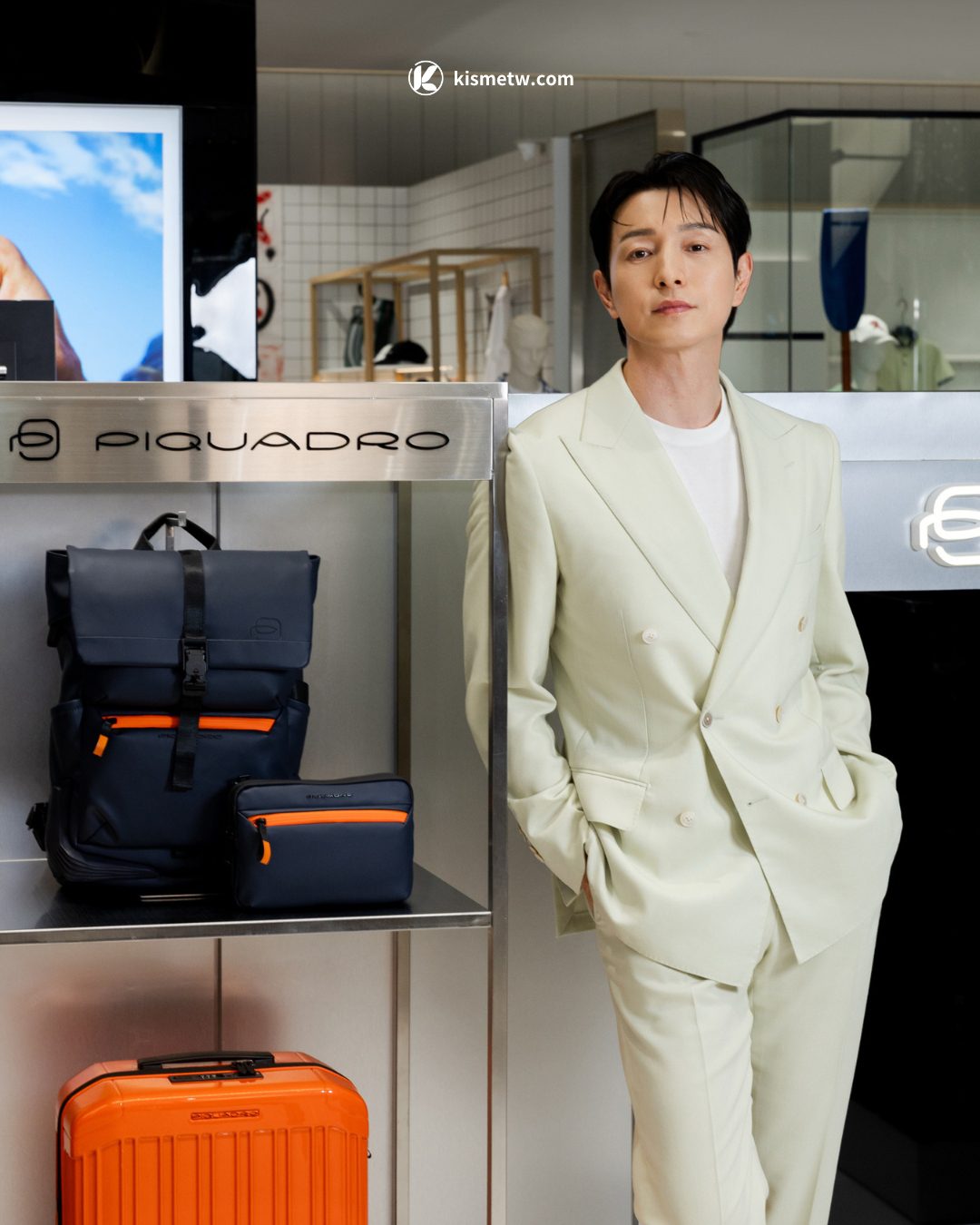 鄭星一詮釋現代紳士新樣貌 PIQUADRO 台北復興館新櫃正式登場3