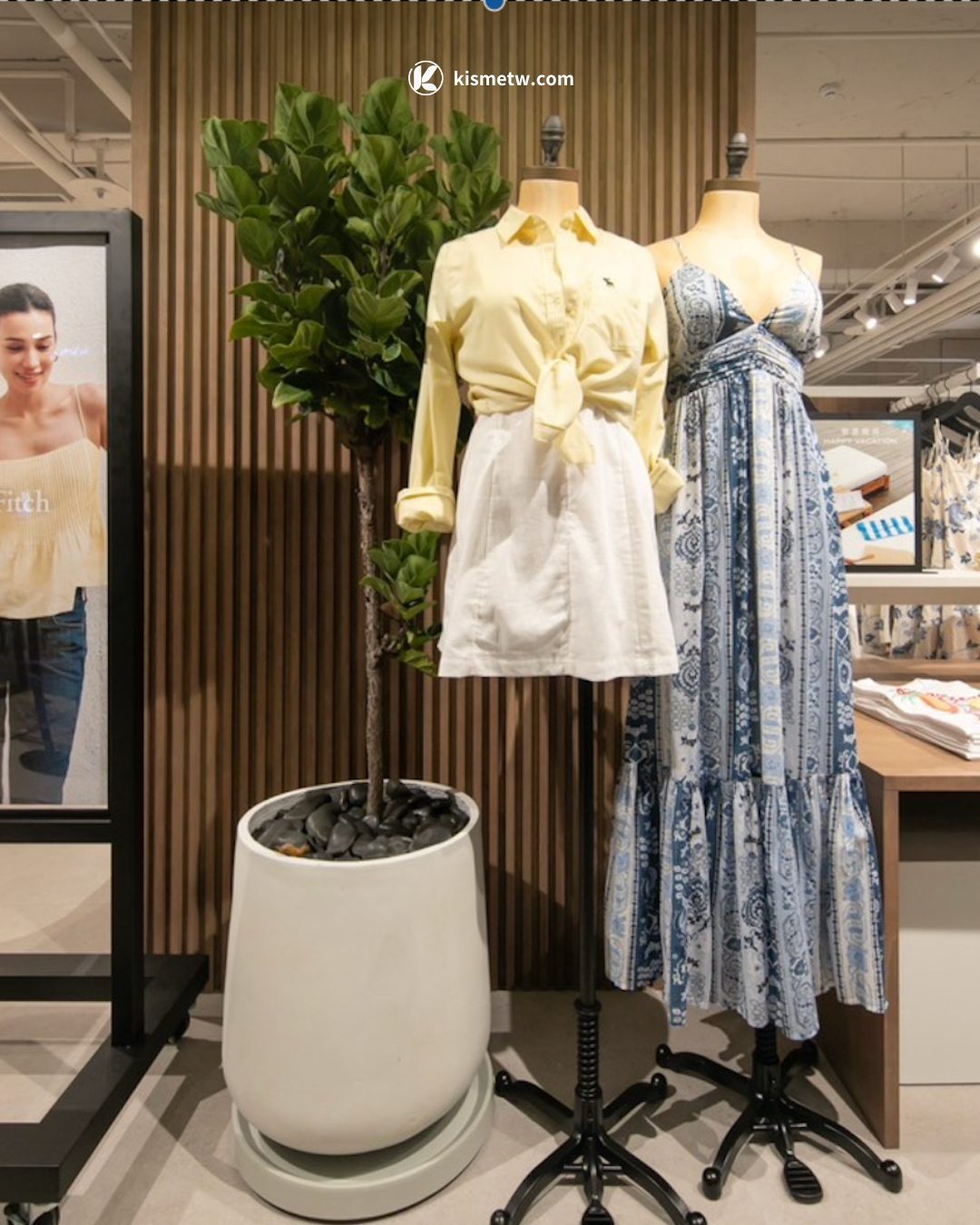 鳳小岳登場 Abercrombie Fitch 台北忠孝概念店開幕｜日常即假期穿搭靈感全新詮釋5