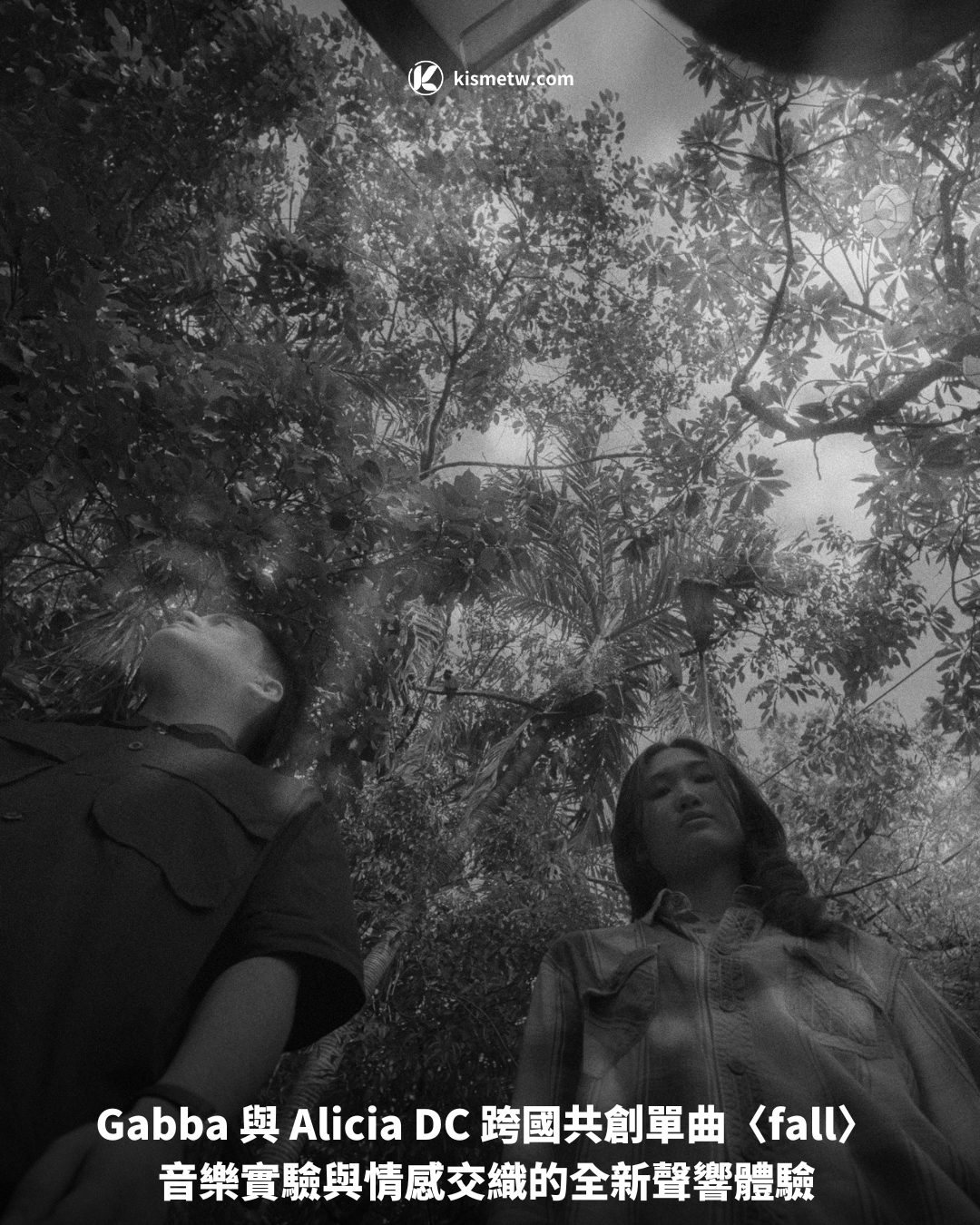 Gabba 與 Alicia DC 跨國共創單曲〈fall〉 音樂實驗與情感交織的全新聲響體驗