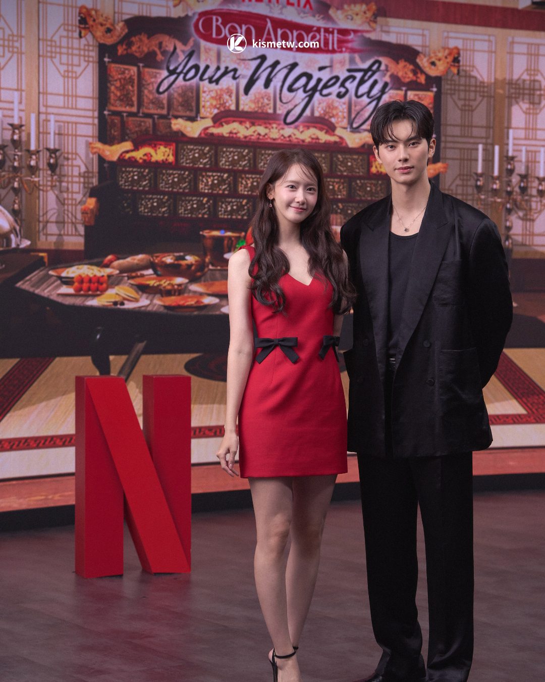 Netflix奇幻韓劇《暴君的廚師》首映記者會，潤娥李彩玟美食穿越劇火花全開 (7)